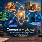 «Синергія у фізиці: мистецтво поєднувати непоєднуване»